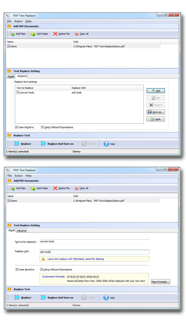 screenshots for simple-pdf-text-replace
